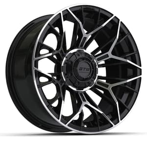 15&Prime; GTW&reg; Stellar Black with Machined Accents Wheel