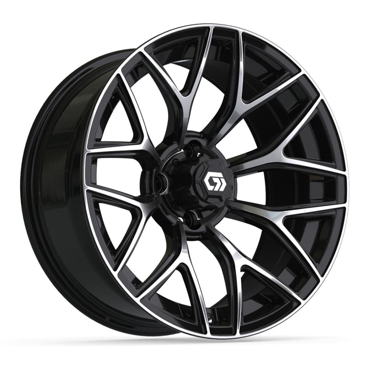 16&Prime; GTW&reg; Monaco Black/Machined Wheel