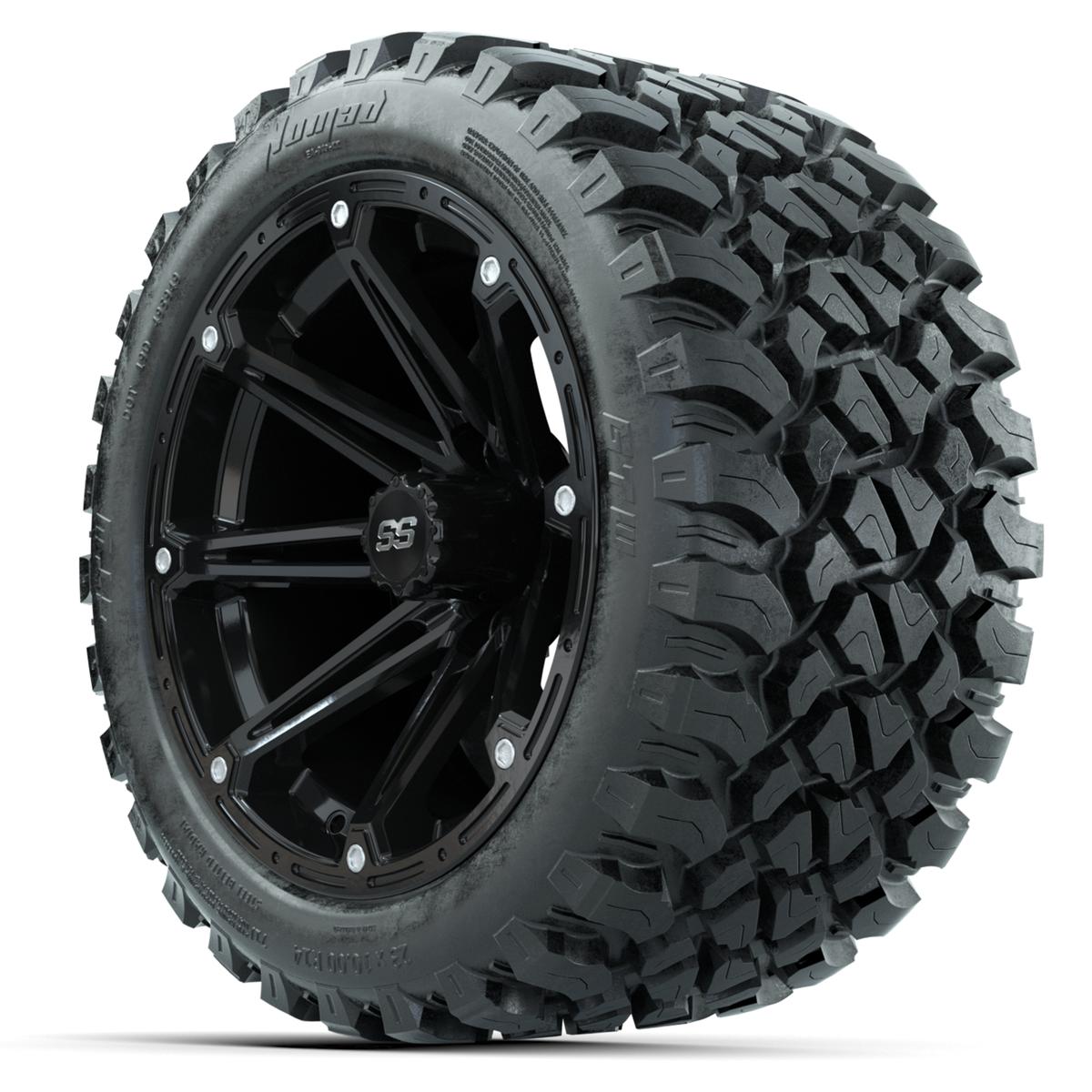 Set of (4) 14 in GTW Element Wheels with 23x10-14 GTW Nomad All-Terrain Tires