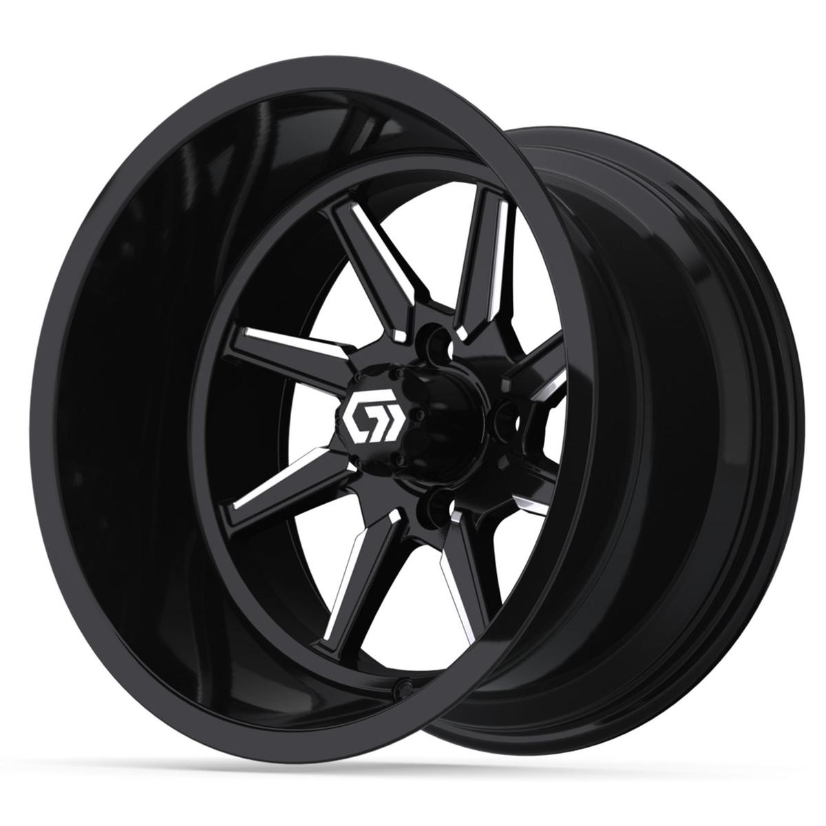 15&Prime; GTW&reg; Reaper Black/Machined Ultra-Wide Wheel