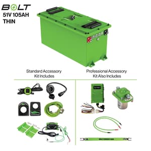 Bolt Energy 51V 105Ah Thin Battery Bundles