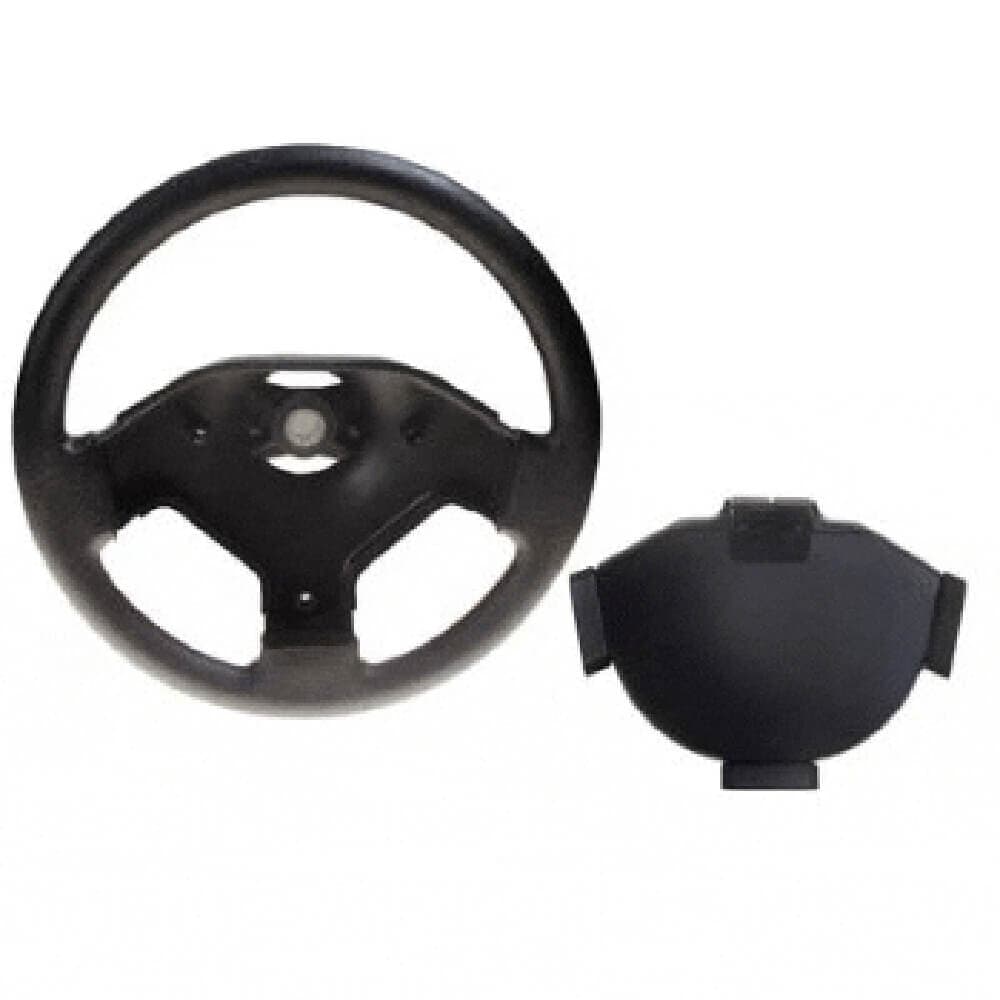 EZGO Steering Wheel / Cardholder Assembly (Years 1975-Up)