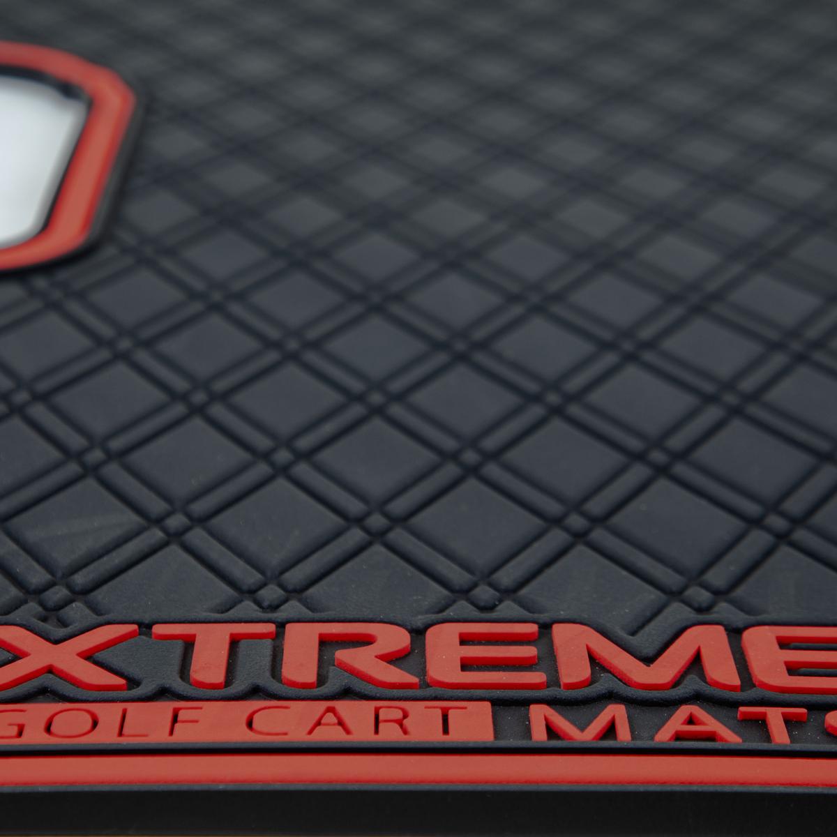 Xtreme Floor Mats for MadJax XSeries 2024-Up – Black/Rosso Red