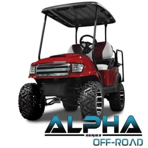 Club Car Precedent ALPHA Off-Road Front Cowl Kit in Red (Years 2004-Up)