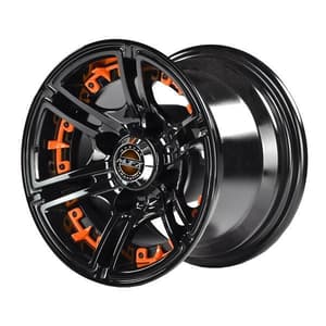 MadJax&reg; Orange Wheel Inserts for 14x7 Mirage Wheel