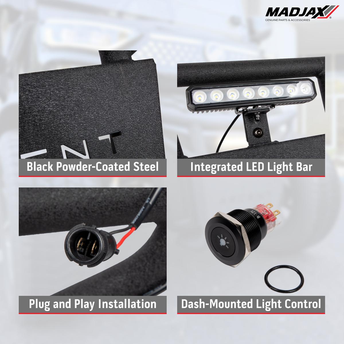 MadJax&reg; Ascent Brush Guard with LED Light