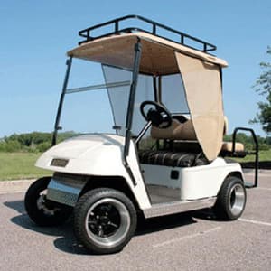 EZGO TXT Sun Screen Kit W/ Tracks & Curtains (Years 1994-2013)