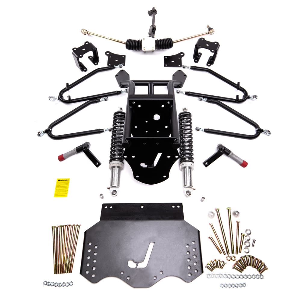 Jake&apos;s Long Arm Travel Lift Kit for EZGO T48 Electric (Years 2013.5-Up)