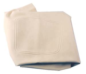 Club Car Precedent White Seat Bottom Cover (Fits 2004-Up)