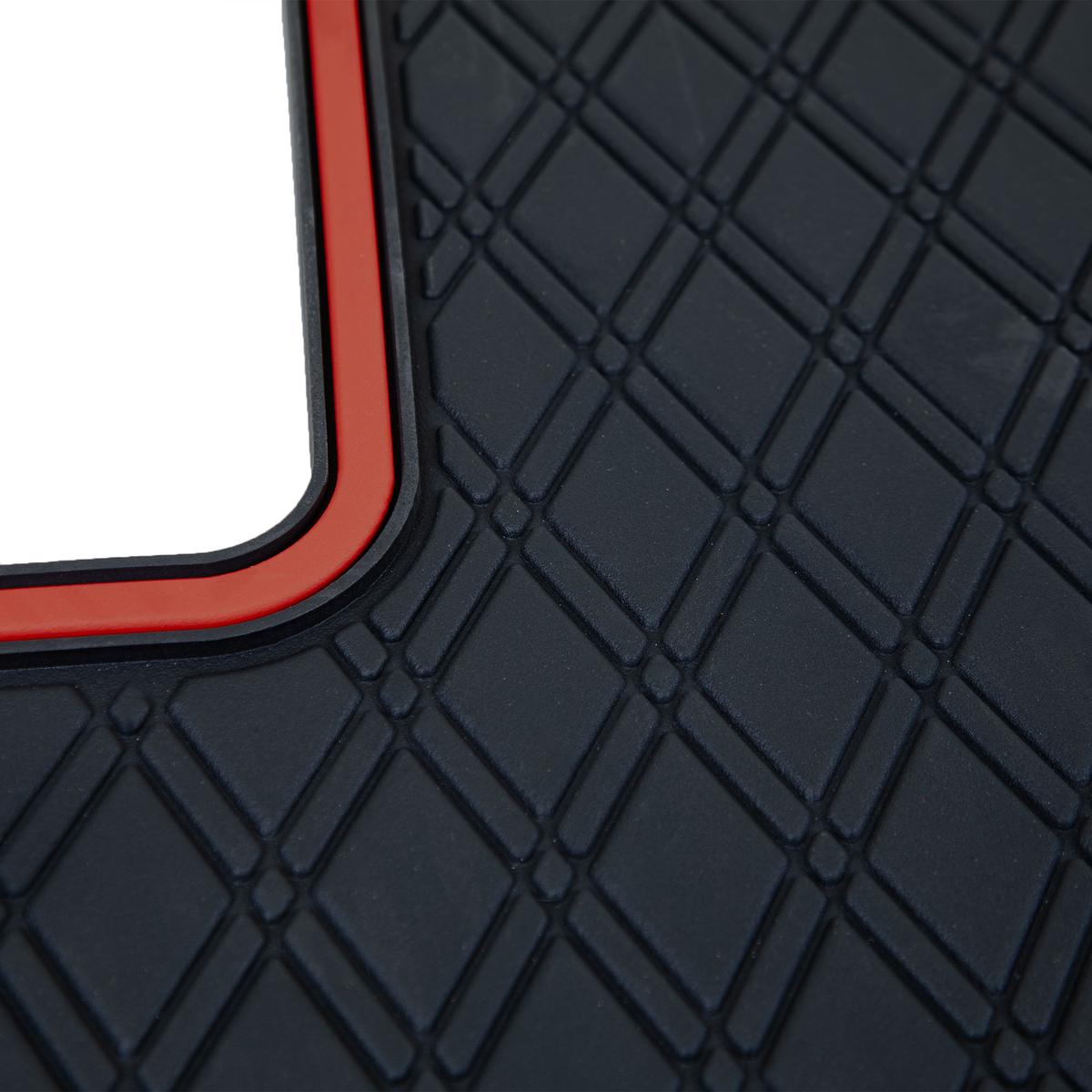 Xtreme Floor Mats for MadJax XSeries 2024-Up – Black/Rosso Red