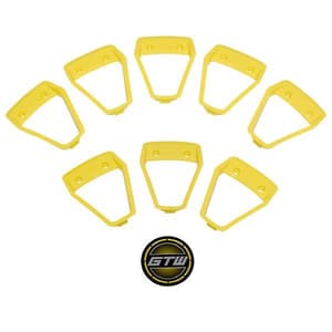 GTW&reg; Yellow Wheel Inserts for 12x7 Nemesis Wheel