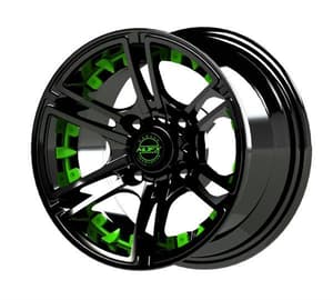 MadJax&reg; Green Wheel Inserts for 12x7 Mirage Wheel