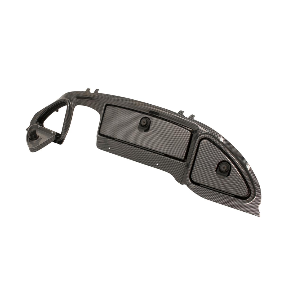 Club Car Precedent / Onward / Tempo Carbon-Fiber Dash Assembly (Years 2008.5-Up)