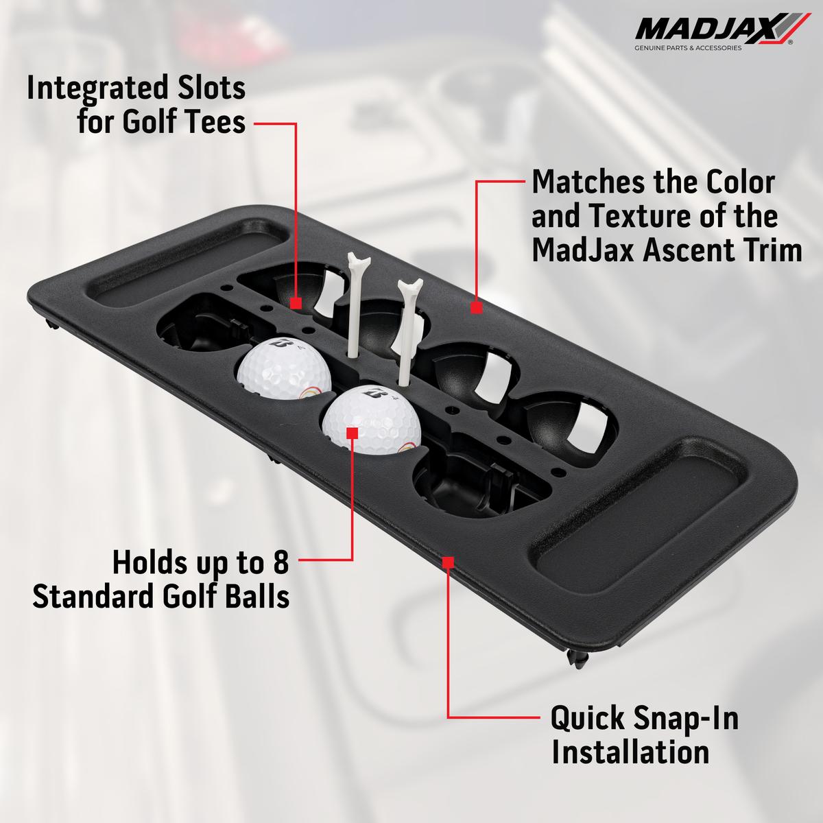 MadJax&reg; Ascent&trade; Golf Ball and Tee Holder