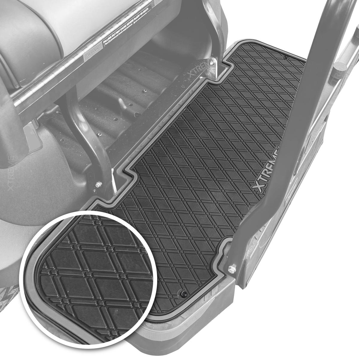 Xtreme Rear Floor Mat for DoubleTake Max5 & Max 6 Rear Seat Kit  - Black/Gray