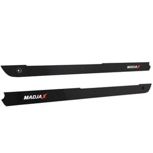 MadJax Rocker Panel Aluminum Name Plates for EZGO TXT / Express S4 / Cushman Hauler Pro/Hauler 800