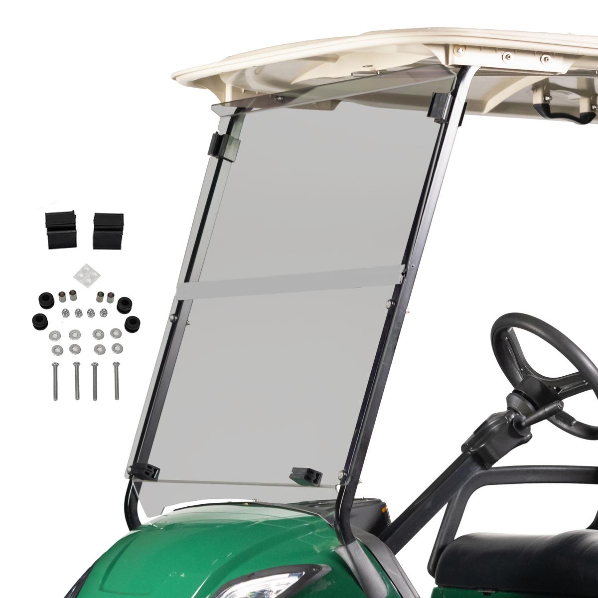 RedDot Yamaha Tinted Bolt Folding Windshield for Factory Tops (Years 2007-2016)