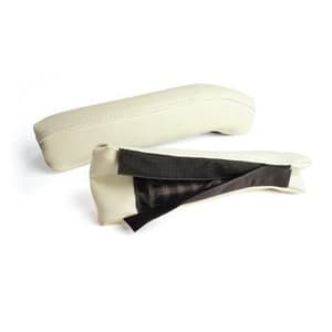Ivory Front Arm-Rest Cushion Set (Universal Fit)