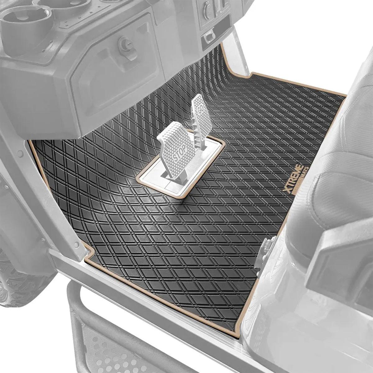 Xtreme Floor Mats for Advanced EV Advent 4 - Black/White