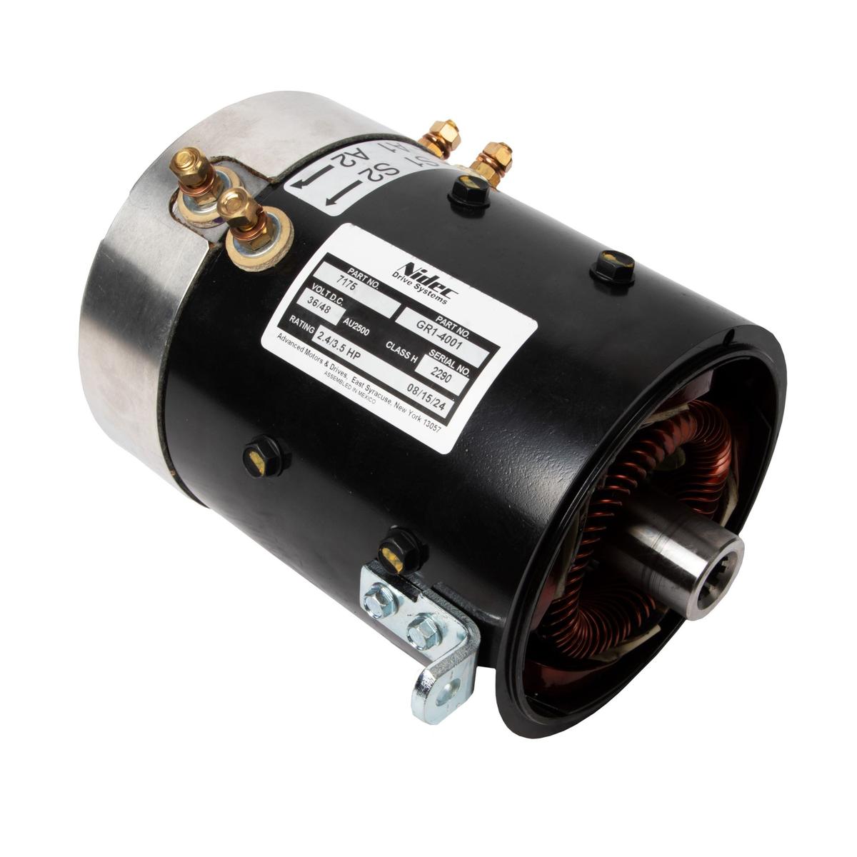 Club Car DS 36/48 Volt 2.4HP AMD Series Motor (Years 1990-Up)