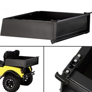 GTW&reg; Black Steel Cargo Box (Universal Fit)