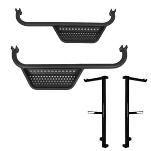 MadJax&reg; EZGO RXV Armor Nerf Bar with Drop Down Side Step and Brackets