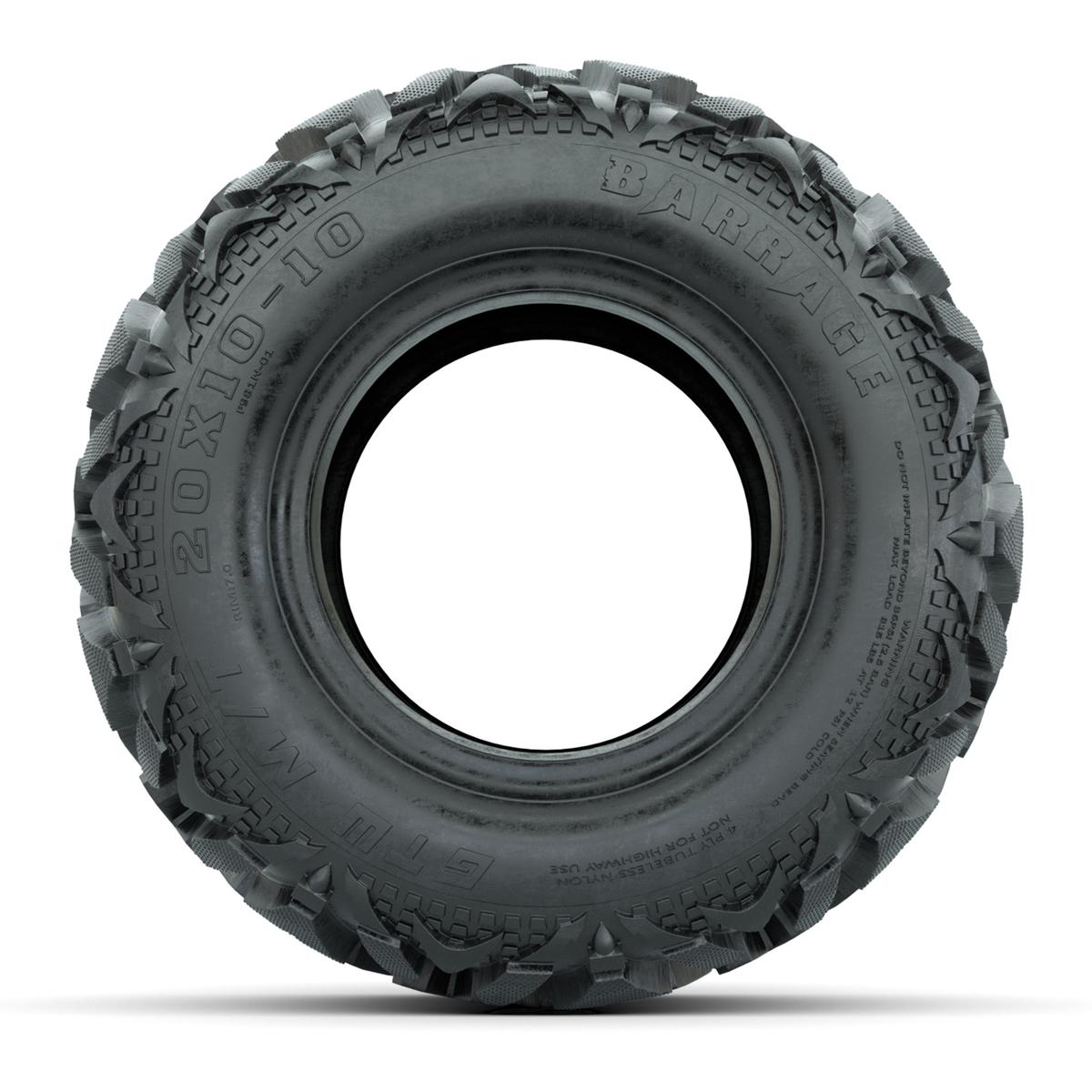 20x10-10 GTW&reg; Barrage Mud Tire