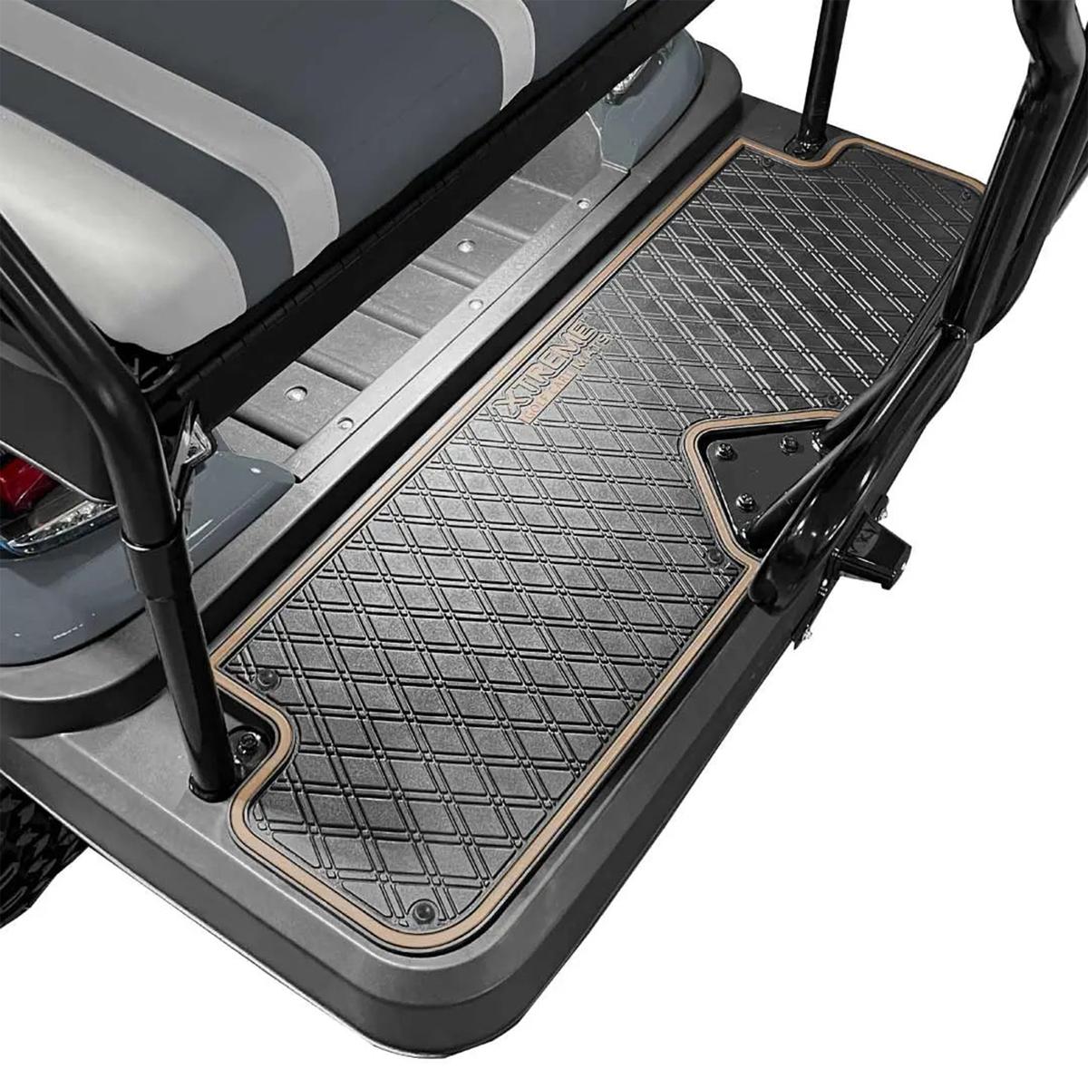 Xtreme Rear Floor Mat for ICON I40, i60 Rear Seats - Black/White
