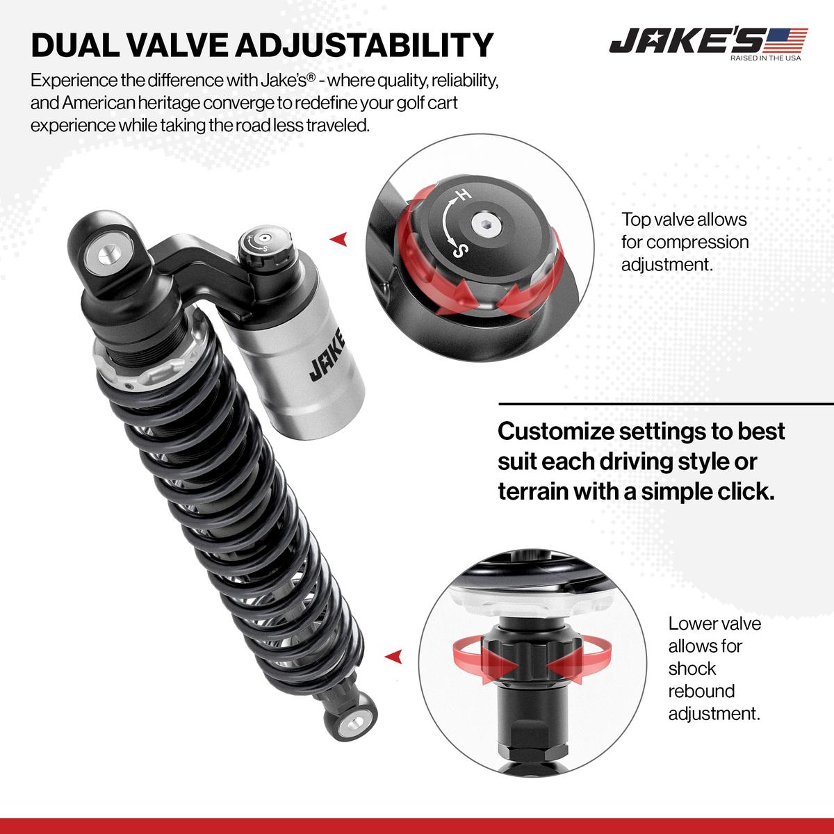 Jake's Long Travel Shocks with External Reservoir