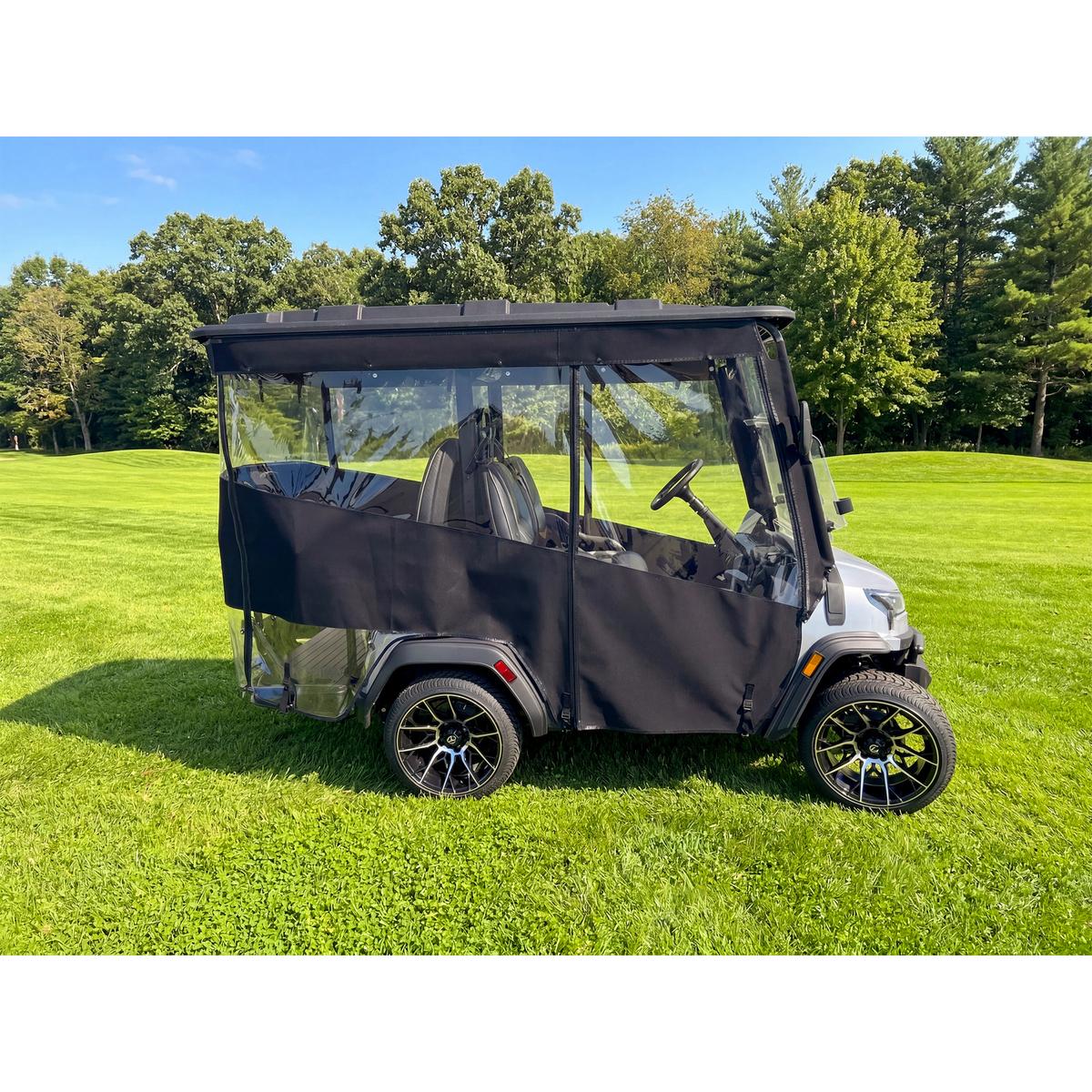 RedDot 4-Passenger Black Track Style Enclosure with Cashmere Valance for ICON i40X (Years 2026-Up)