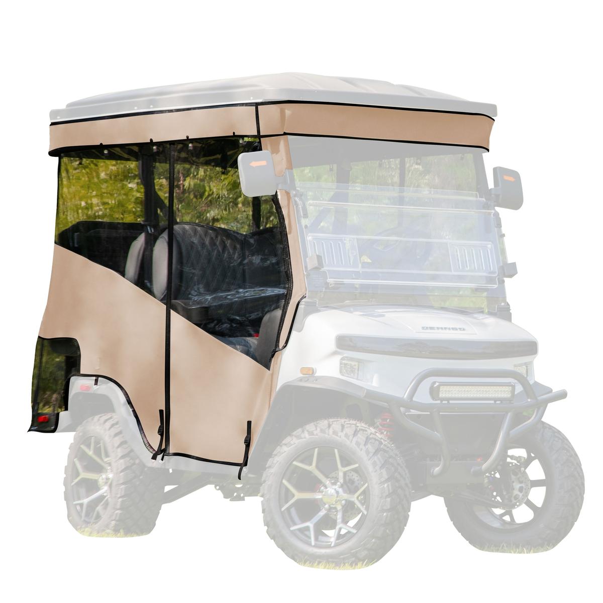 RedDot Denago Nomad XL 2+2 Linen 3-Sided Track Style Enclosure & Valance