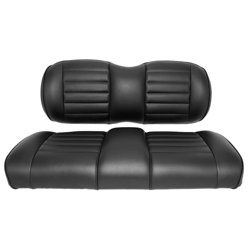 E-Z-GO S6/L6 Premium OEM Style Front Pod Replacement Black Seat Assemblies