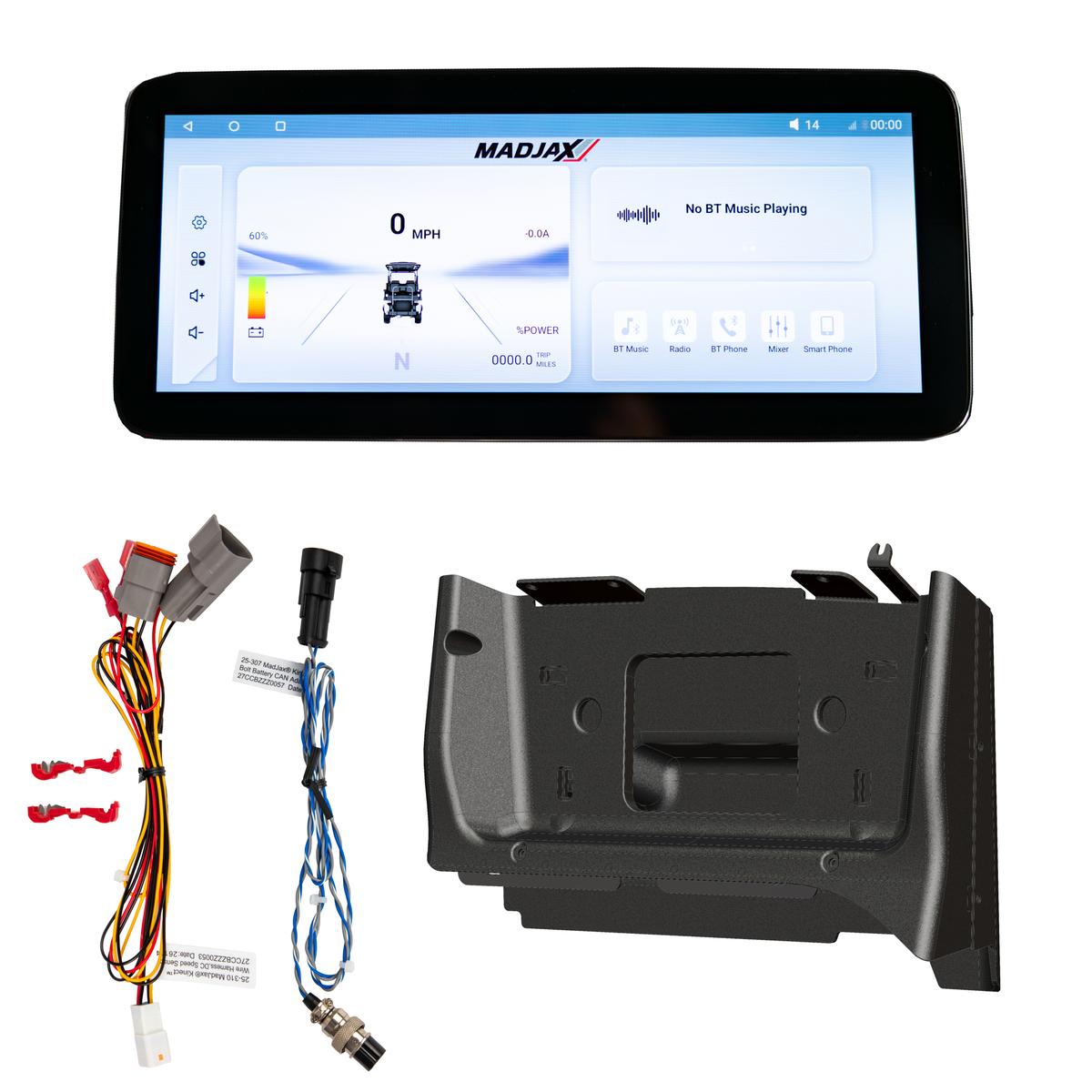 MadJax&reg; Kinect&trade; Club Car Precedent/Tempo/Onward with Bolt Battery Setup Display Screen D/C Kit, Wire Harnesses