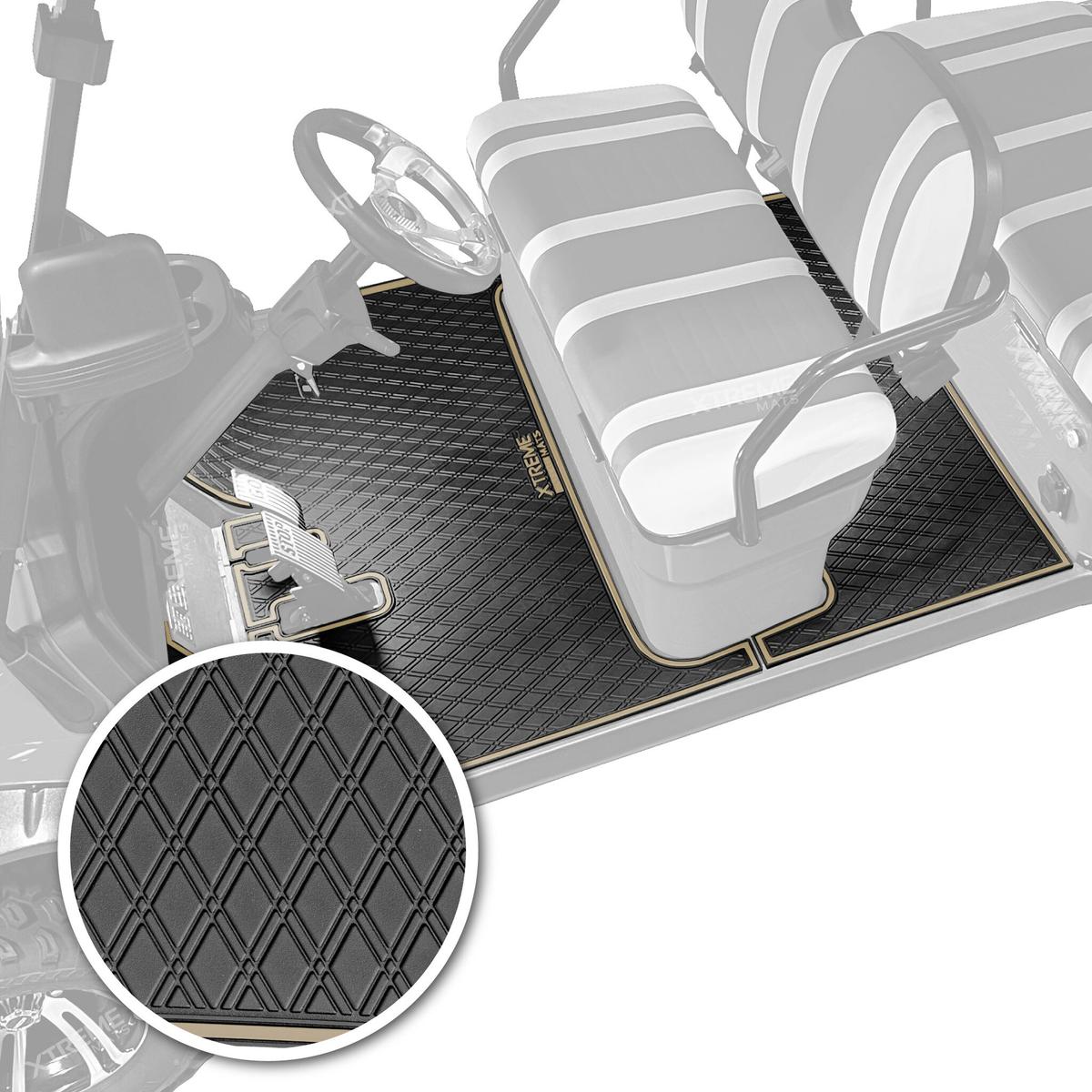 Xtreme Floor Mats for ICON I40, i60 - Black/White Set