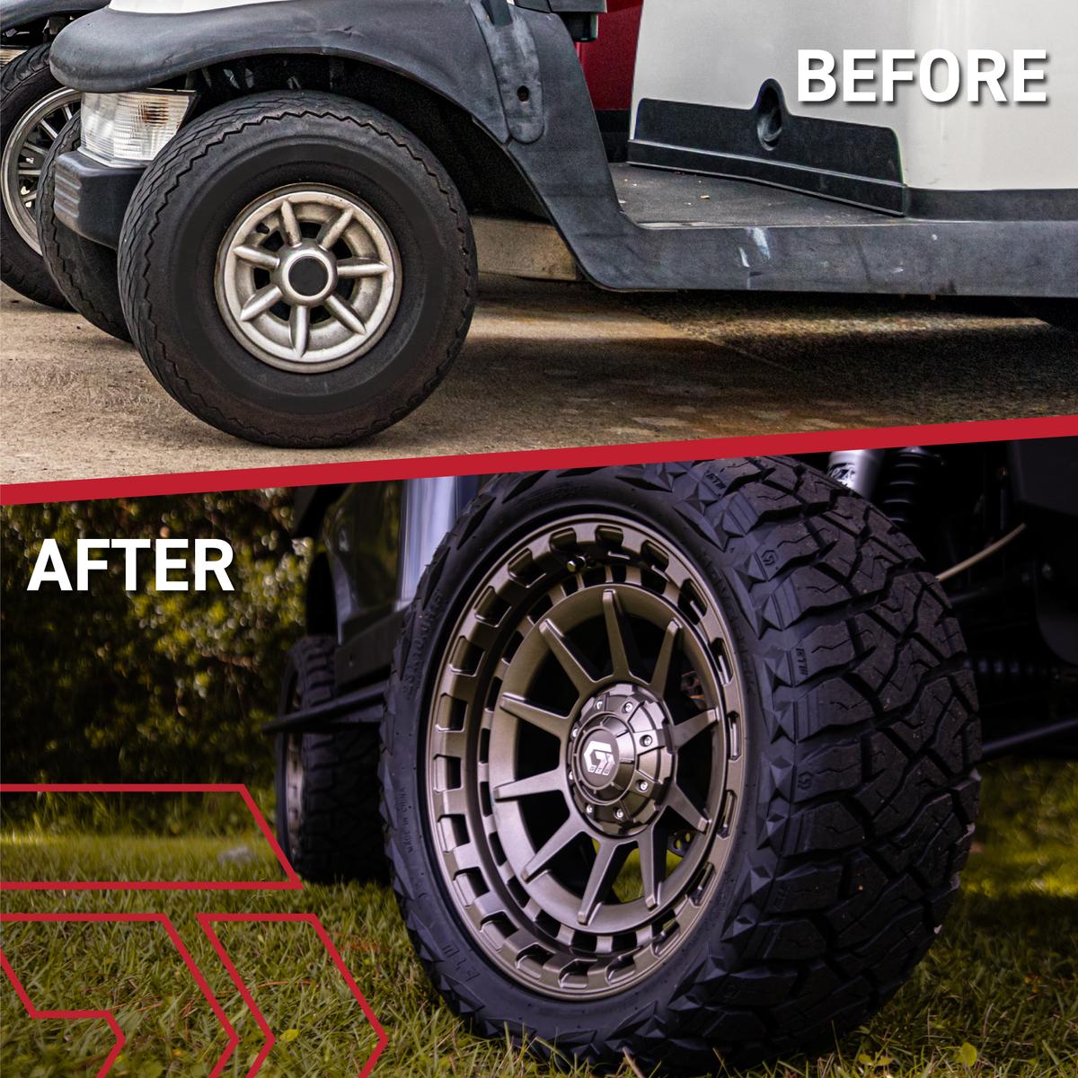 15&Prime; GTW&reg; Barricade Satin Bronze Wheel