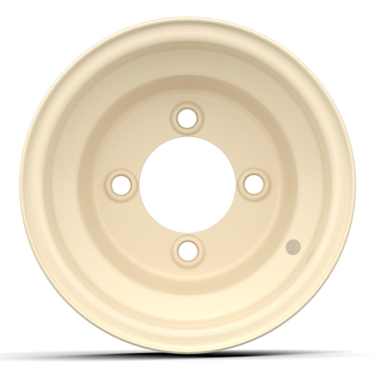 8&Prime; GTW Yamaha Ivory Steel Wheel (Centered)