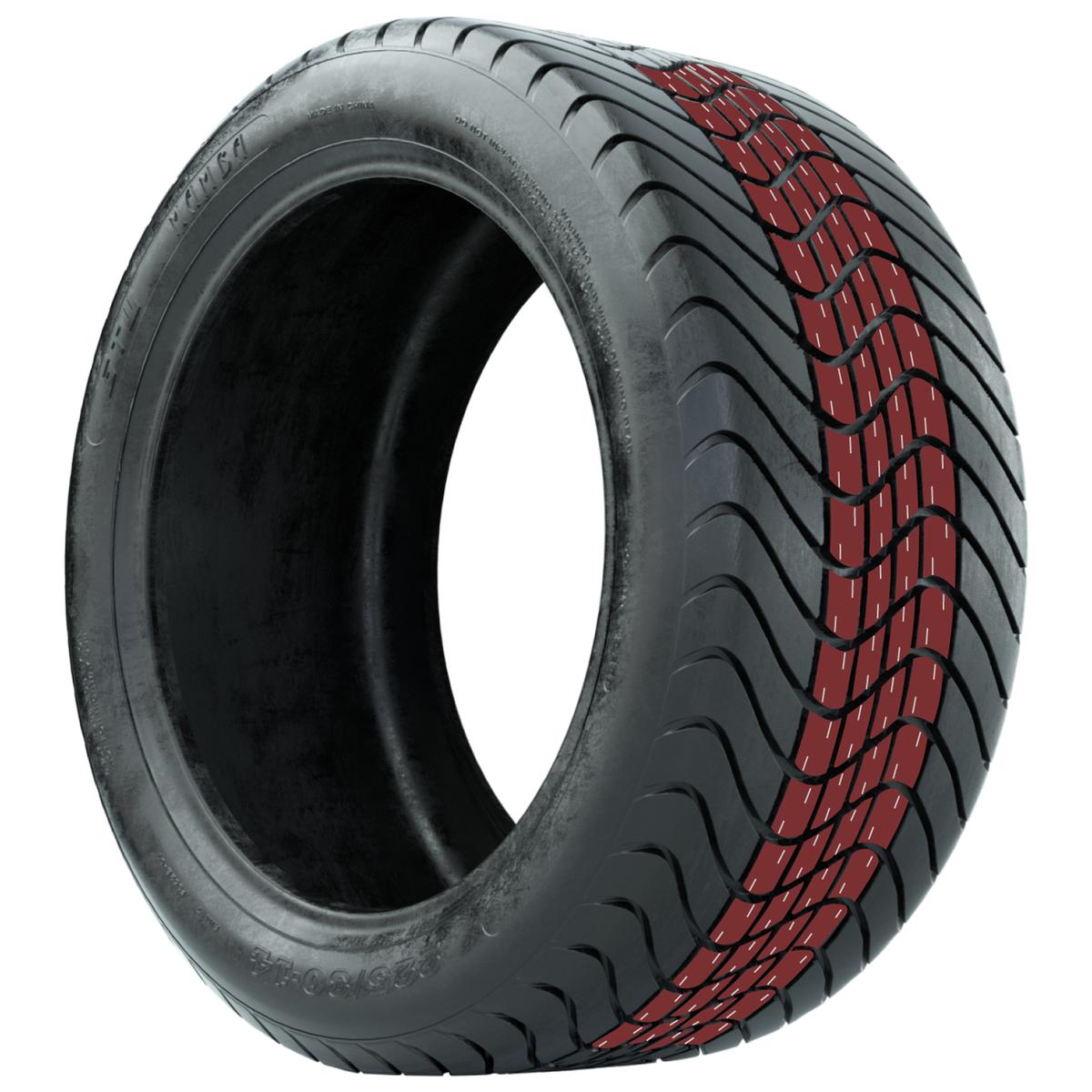 GTW&reg; Mamba Steel Belted Radial Street Tire - 225/40-R16