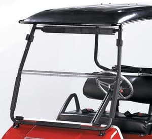 RedDot Club Car DS 1/4&Prime; Folding Clear Windshield (Years 2000-Up)