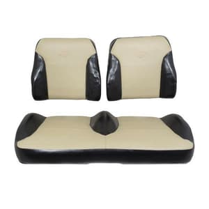 EZGO RXV Black/Tan Suite Seats (Years 2016-Up)