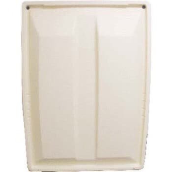 56&Prime; Club Car Carryall White RedDotTop Assembly (Years 2008-Up)