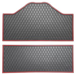 Xtreme Floor Mats for Epic E40FX - 2 Piece Black/Red Set