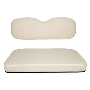 EZGO TXT Oyster White Seat Cushion Set (Years 2014-2020)