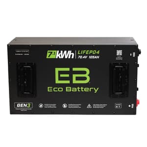 Eco Battery 70V 105Ah LifePo4 GEN3 Lithium Battery Only