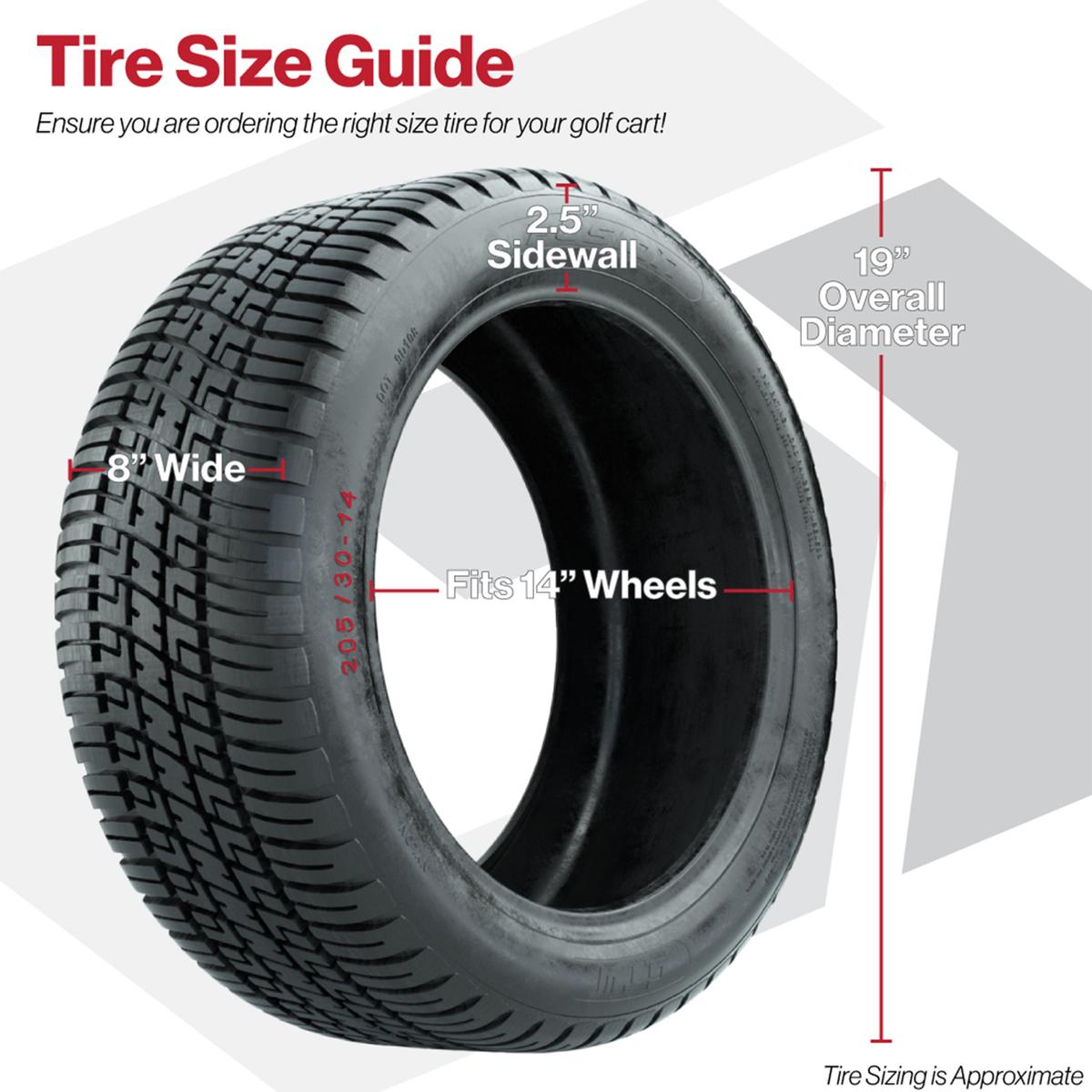 205/30-14 GTW&reg; Fusion Street Tire