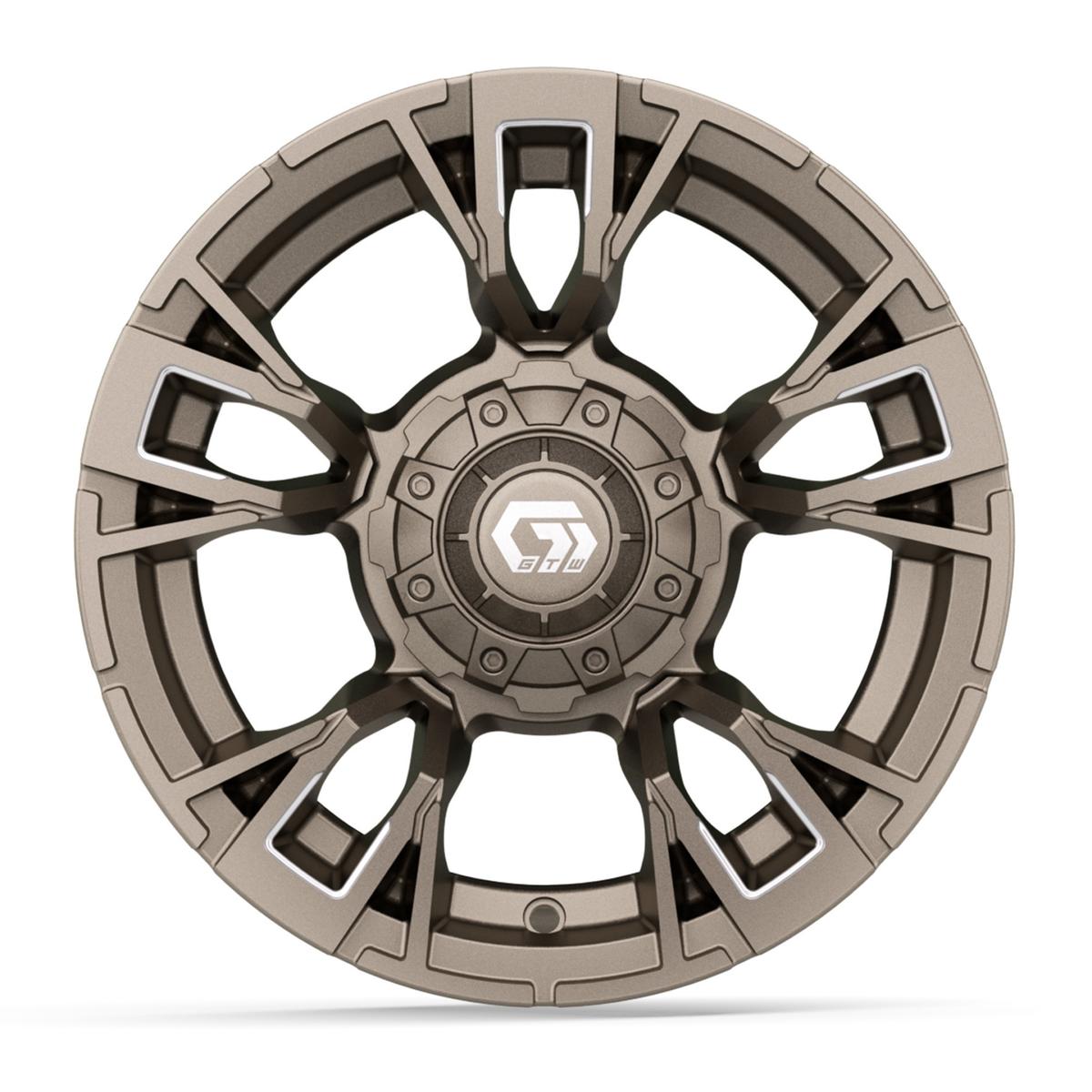 12&Prime; GTW&reg; Vandal Satin Bronze with Machined Accents Wheel