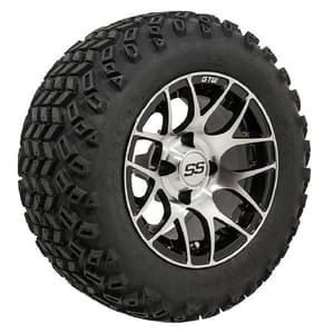 Set of (4) 12 inch GTW&reg; Pursuit Wheels on A/T Tires