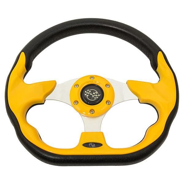 Yellow Racer Steering Wheel Nivel Parts