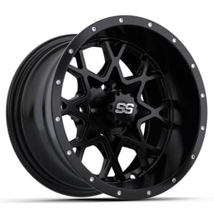 12&Prime; GTW&reg; Vortex Matte Black Wheel