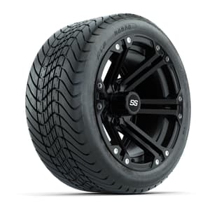 Set of (4) 14 in GTW Specter Wheels with 225/30-14 Mamba Street Tires