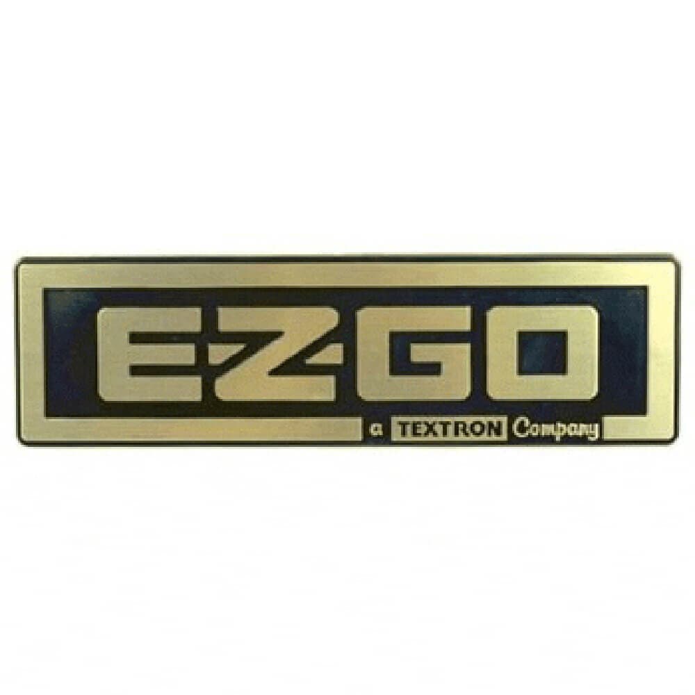 EZGO Medalist / TXT Gold / Black Nameplate (Universal Fit)